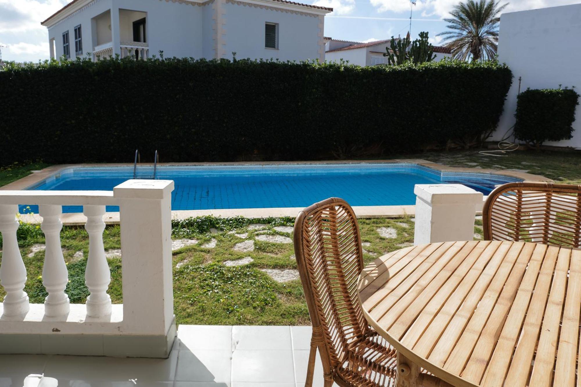 Ferienwohnung Arenal D'En Castell South Exterior foto